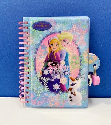 【震撼精品百貨】公主 系列Princess 筆記本附鎖-冰雪奇緣 15036 震撼日式精品百貨