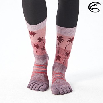 ADISI 快乾中筒五趾襪 AS21073 / 城市綠洲 (襪子 毛襪 趾襪 中筒襪 )