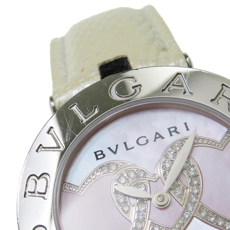 BVLGARI/ブルガリ BZ30S B-ZERO1 3ハート 社外製革ベルト 腕時計 ...