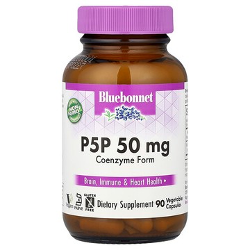Bluebonnet Nutrition, P5P，50 毫克，90 粒素食膠囊