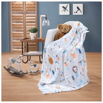 JOANNA 神仙老虎狗法蘭絨毯 90x150cm (附盒)