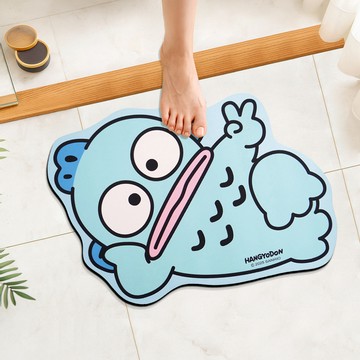 【三麗鷗】療癒造型軟式地墊 人魚漢頓