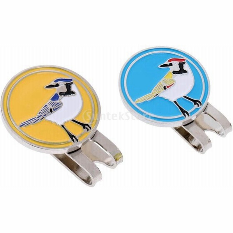 マグネット ゴルフハットクリップ 帽子付け小物 ゴルフボールマーカー キャップクリップ 2枚 全2種 トリ 通販 Lineポイント最大0 5 Get Lineショッピング