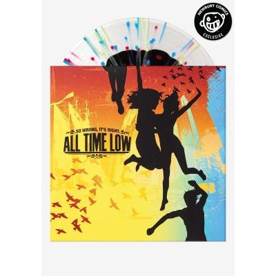 All Time Low オールタイムロウ   So Wrong It's Right Exclusive Lp (Black In Clear With Yellow- Blue    Red Splatter Vinyl)  〔LP〕