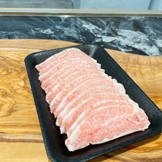 【好想你生鮮】丹麥頂級松阪豬火鍋肉片(500g±5%/盒)