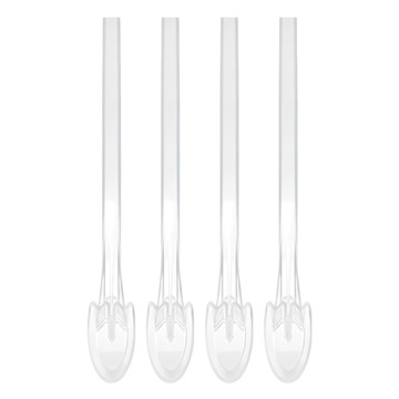 bargogo 巴果果 多功能吸管四件組 POOB-31-C-Set of 4 透明色  1組  4件