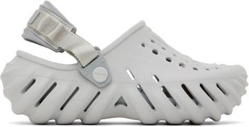 Crocs 灰色 Echo 凉鞋