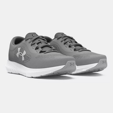 【UNDER ARMOUR】 Charged Rogue 4 慢跑鞋 跑步鞋 男鞋 灰色-3026998-100