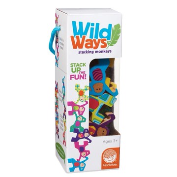 wild ways stacking monkeys 荒野樂園 猴子堆疊樂 疊疊樂 大世界桌遊 正版
