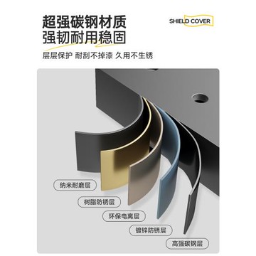 熱水器遮擋罩燃氣管道裝飾遮擋洞洞板廚房置物架壁掛管線遮丑擋板