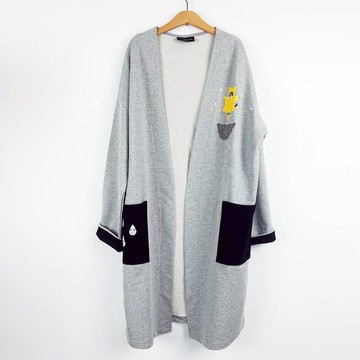 Urb  / 星星貓 / 純棉長外套