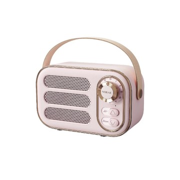 ★ 點數加價購 ★【未來美】品牌藍芽音響 (粉)