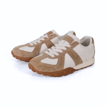 viina 真皮復古德訓鞋-棕