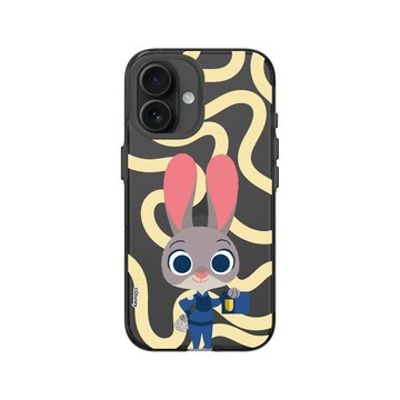 iPhone 16 Clear (相機按鈕) 酷墨灰 - Walt Disney Animation Studios - 動物方城市 - 茱蒂