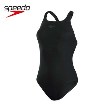 SPEEDO ECO ENDURANCE+ 女運動連身泳裝 環保材質 溫泉泳衣 極速乾 耐氯 SD8135170001