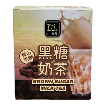力代/黑糖奶茶/10包/盒