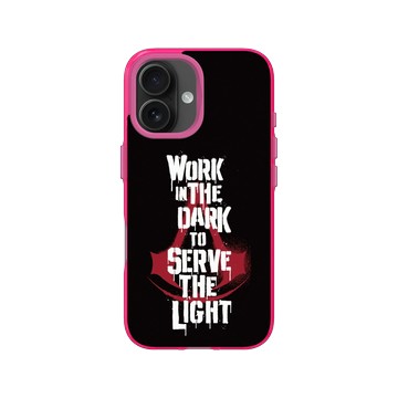 iPhone 16 Clear 粉漾桃 - Assassin's Creed - Legacy Slogan