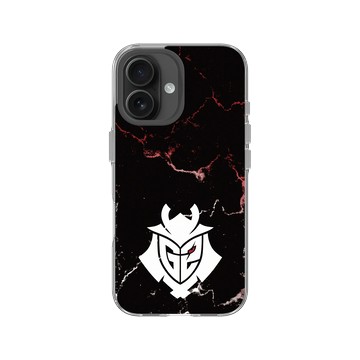 iPhone 16 Clear 透明 - G2 Esports - G2 Logo Marble