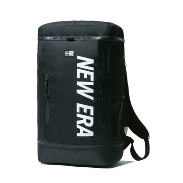 NEW ERA 男女 後背包  日版 BOX PACK 黑/白字 NE14744156