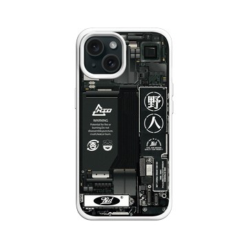 iPhone 15 SolidX 白 - KID - 透視KID野人