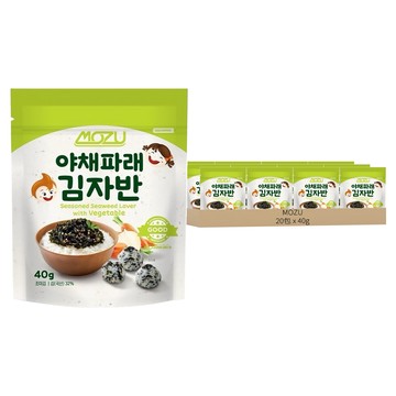 韓國mozu 蔬菜海苔酥  20包  40g
