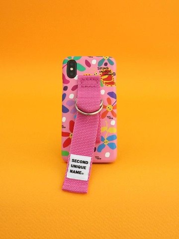 Sun Case Graphic Flower Pink Pink (Belt)