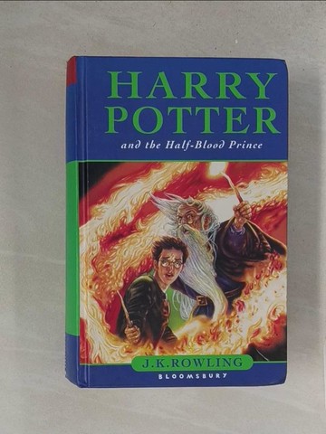 【書寶二手書T1／原文小說_YHM】Harry Potter and the Half-Blood prince_J. K. Rowling