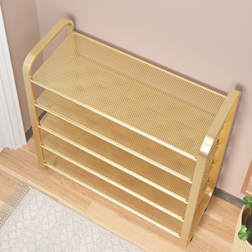 簡易鞋架子多層家用經濟型輕奢放門口臥室鞋柜好看網紅宿舍收納架