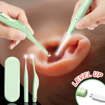 【Reddot 紅點生活】USB質感光照挖耳清潔組