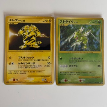 PTCG (日文版) 寶可夢 2008 飛天螳螂 閃卡 二張一組