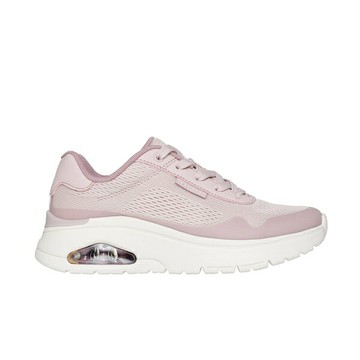 Skechers Uno Flex [177794MVE] 女 運動休閒鞋 增高 舒適 穿搭 粉紅 白