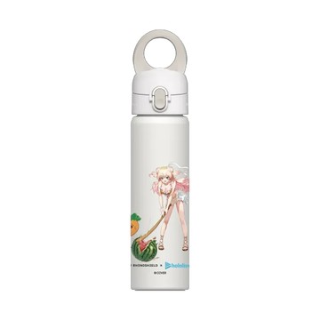 磁吸水壺 AquaStand 不鏽鋼 700cc - 附吸管 白 - 桃鈴音音 Momosuzu Nene - ねね大☆爆☆走！！