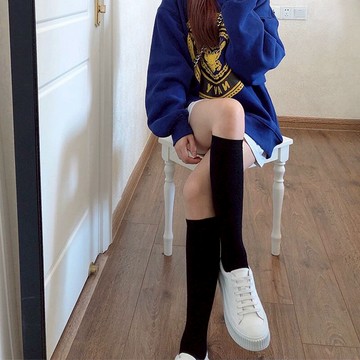 夏季超薄透明ins網紅百搭小腿絲襪女潮隱形日系學生jk中筒半截襪