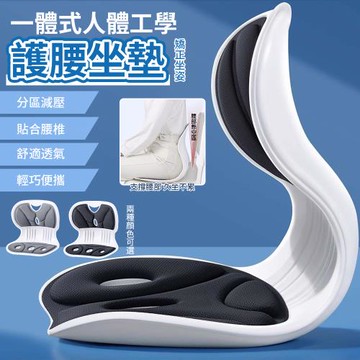 挺脊護腰椅墊 減壓坐墊 美體靠腰坐墊(美姿 靠腰 矯正護腰椅墊)