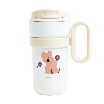 DINOTAENG 森心舒暢保溫杯480ml-黃色