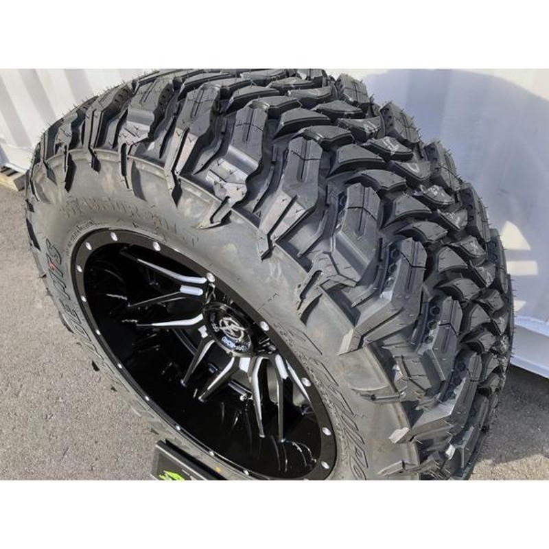 FUEL D592 Razor サーフ プラド タコマ ハマーH3 FJクルーザー 20インチタイヤホイールSET NITTO TERRA GRAPPLER 265/50R20 275/55R20