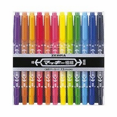 マッキー 極細 12色セット MCF-12C ( 1セット )/ マッキー