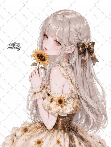 原創貼紙 no.9583 人物貼紙 原創貼紙 女孩貼紙 原創人物貼紙
