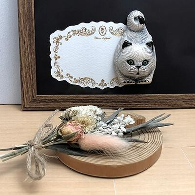 愛嬌のあるねこの置物　４ケセット　ファミリー＆へそ天　かわいい置物　陶器の小物 imgrc0095370774.jpg