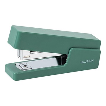 得力Deli NUSIGN幾何簡約釘書機/ENS084/3號/(24/6)/綠色