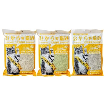 icat 【6入組】-環保天然豆腐砂 6L(CatLitter貓砂)二代加強版 (吸臭無塵豆腐砂)