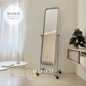 禾慕生活🇹🇼 台灣製｜現代金屬全身鏡 全身鏡 附輪穿衣鏡 ins 網美穿衣鏡 鏡子全身 連身鏡 鏡子 大鏡子 全身穿衣鏡