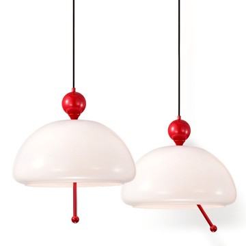 E27 奶白玻璃燈罩吊燈  F37-16-21241