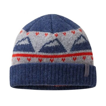 【【蘋果戶外】】Outdoor Research OR271519 1744【藍】UKEE BEANIE 羊毛透氣保暖帽 登山帽