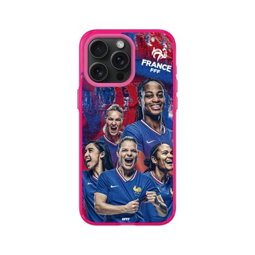 iPhone 15 Pro Max Clear 粉漾桃 - FFF - France National team - Women