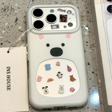 萌寵西高地表情jellycat小動物適用於iphone17promax蘋果16手機殼