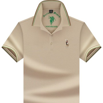 【新款熱賣】國際大牌高檔輕奢polo衫短袖t恤男正品保羅寬松大碼高檔刺繡體恤T