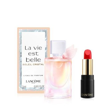 LANCOME 蘭蔻 美好人生香氛唇彩組