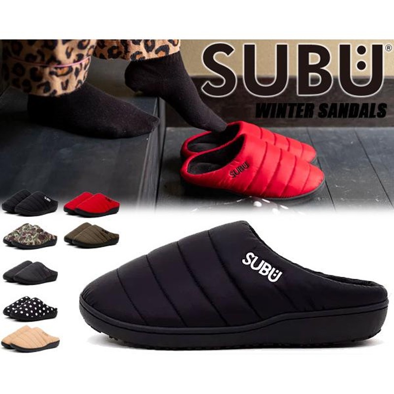 SUBU WINTER SANDALS 7COLOR スブ ウインターサンダル メンズ