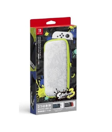 NS2｜NS 周邊 Nintendo 任天堂 原廠 NS Switch / OLED 斯普拉遁3 漆彈大作戰 主機收納包 便攜包